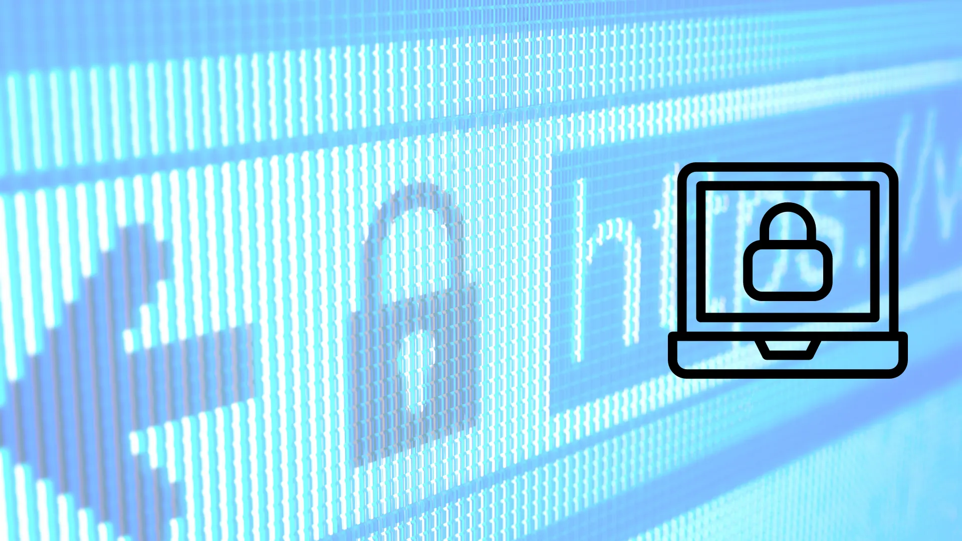 Pantalla de computadora en zoom al candado del certificado ssl de una pagina web