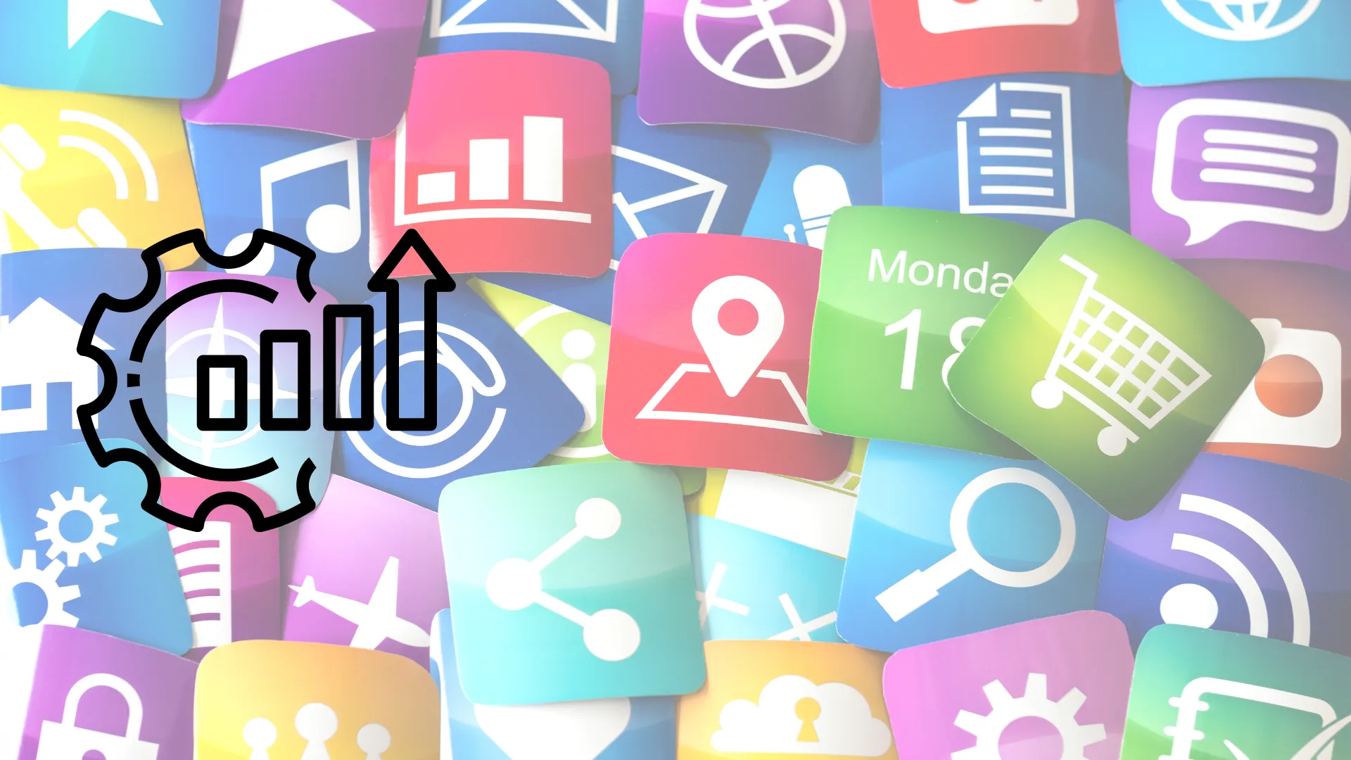 íconos alucivos a la profuctividad y trabajo